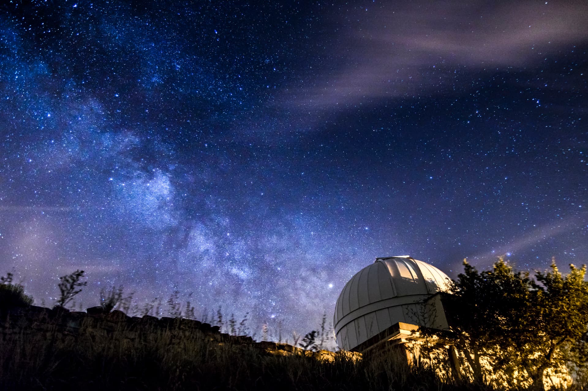 Cielo estrellado sobre el hemisferio sur, símbolo de una red global
